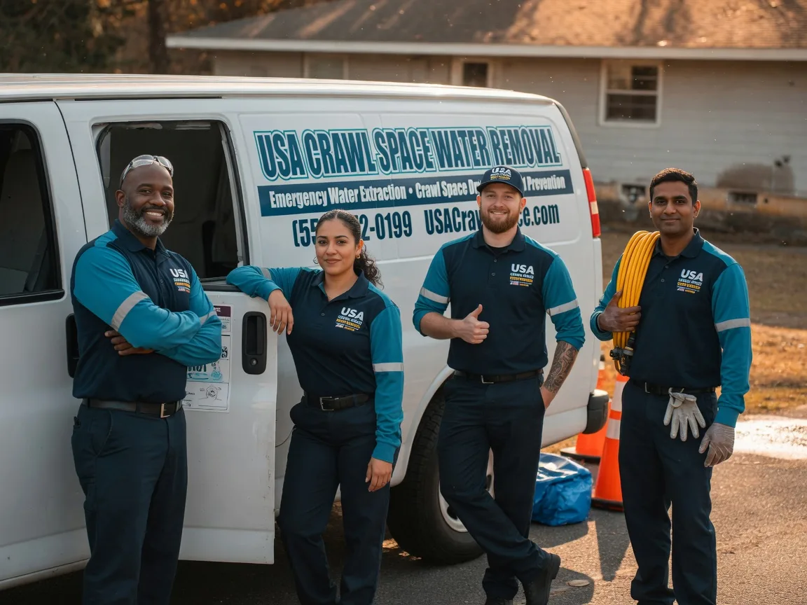 Crawl Space Water Removal company in Evans, LA