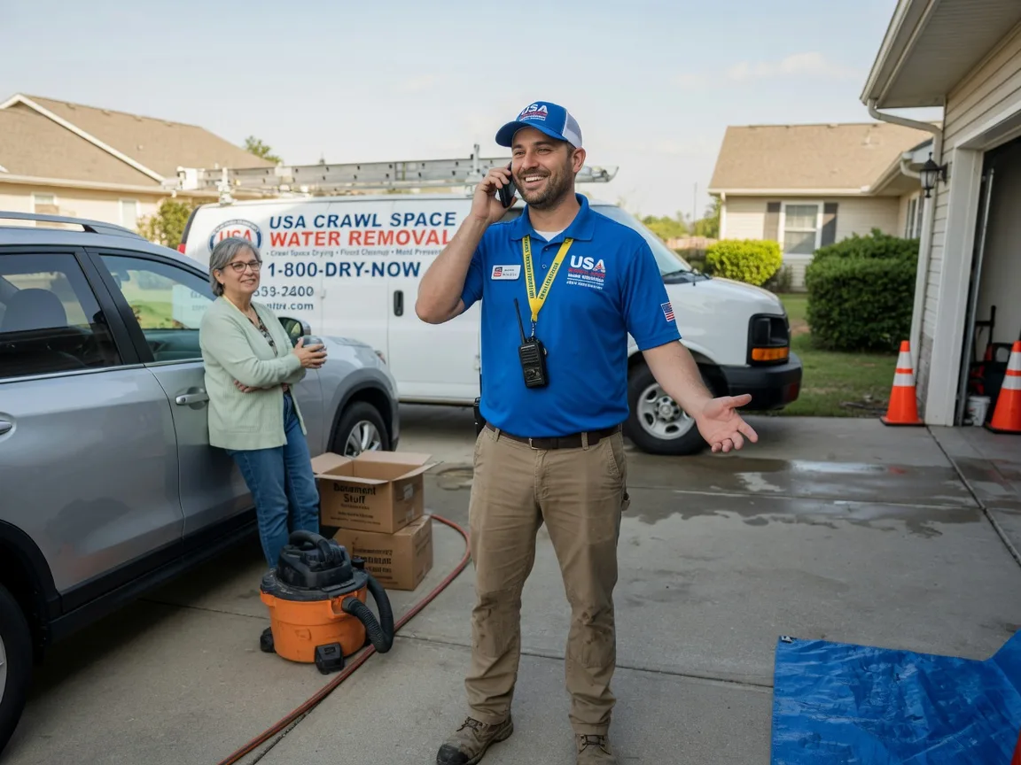 Crawl Space Water Removal Evans, LA FAQs